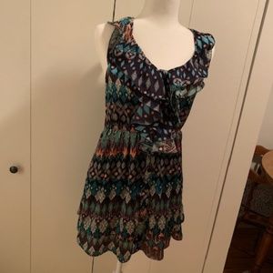 Hot & Delicious Halter Printed Dress (Small)
